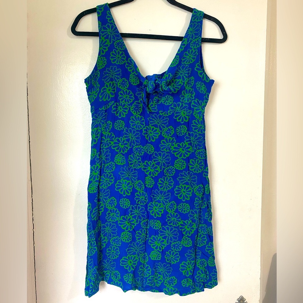 90’s Floral Print Sundress